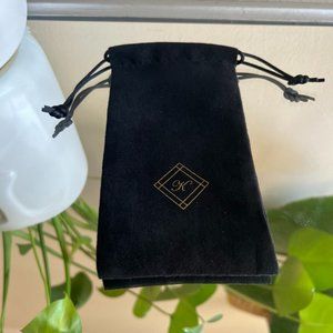 By Kilian Suade Drawstring Small Pouch Black